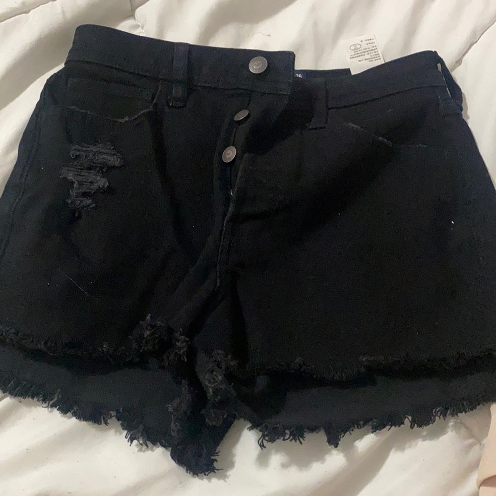 Black shorts
